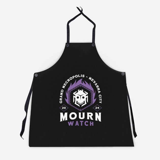 Mourn Watch Emblem-Unisex-Kitchen-Apron-LAGELANTEE