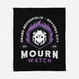 Mourn Watch Emblem-None-Fleece-Blanket-LAGELANTEE