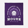 Mourn Watch Emblem-None-Fleece-Blanket-LAGELANTEE