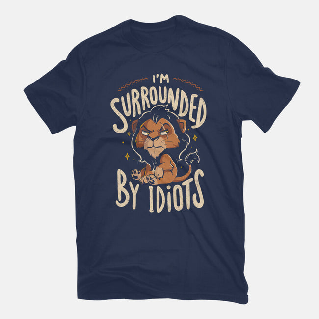 I Am Surrounded By Idiots-Mens-Premium-Tee-Arigatees