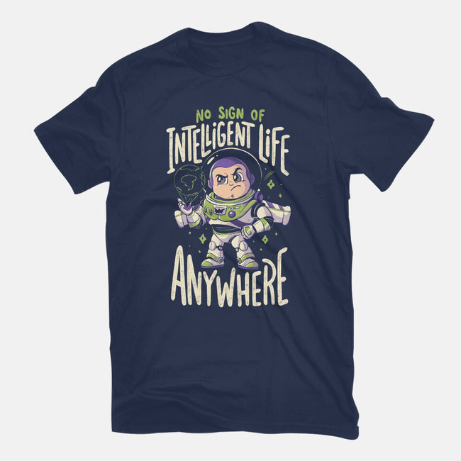 No Sign Of Intelligent Life-Mens-Basic-Tee-Arigatees