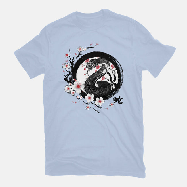 Year Of The Wood Snake-Mens-Basic-Tee-DrMonekers