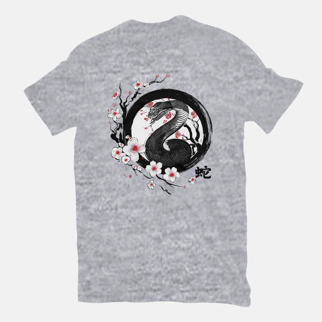 Year Of The Wood Snake-Mens-Heavyweight-Tee-DrMonekers