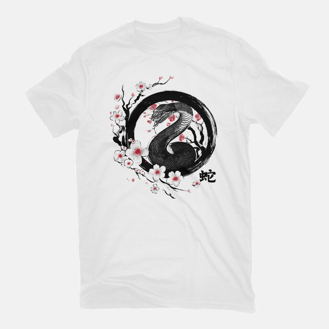 Year Of The Wood Snake-Mens-Heavyweight-Tee-DrMonekers