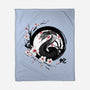 Year Of The Wood Snake-None-Fleece-Blanket-DrMonekers