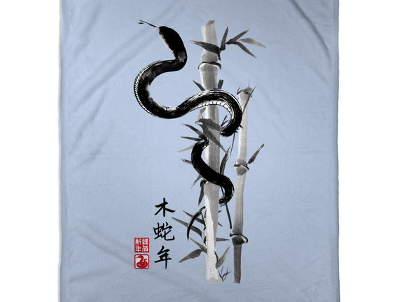 Year Of The Snake Sumi-e