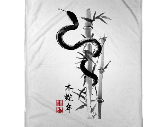 Year Of The Snake Sumi-e