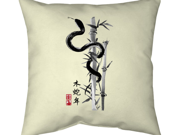 Year Of The Snake Sumi-e