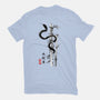 Year Of The Snake Sumi-e-Unisex-Basic-Tee-DrMonekers