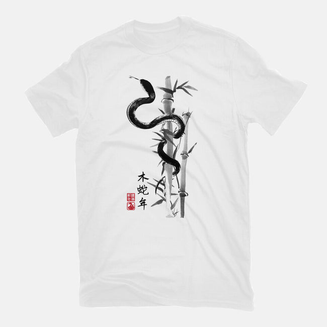 Year Of The Snake Sumi-e-Mens-Premium-Tee-DrMonekers