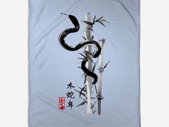 Year Of The Snake Sumi-e