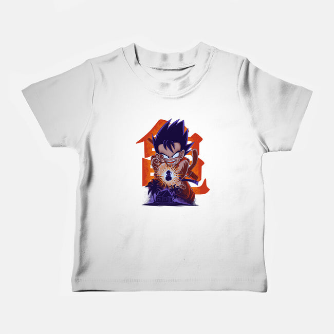 Saiyan Kid-Baby-Basic-Tee-rmatix