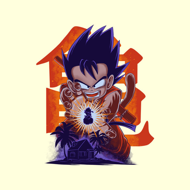 Saiyan Kid-None-Glossy-Sticker-rmatix