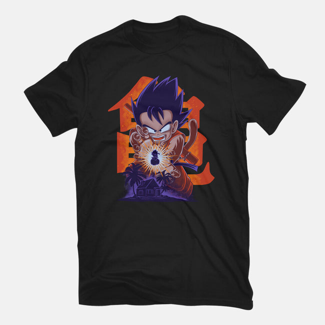 Saiyan Kid-Youth-Basic-Tee-rmatix