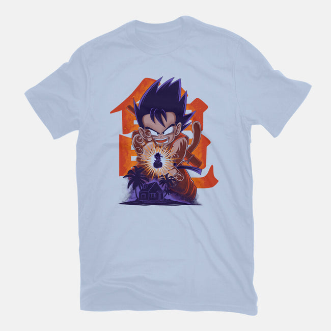 Saiyan Kid-Unisex-Basic-Tee-rmatix