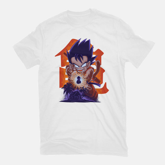 Saiyan Kid-Youth-Basic-Tee-rmatix