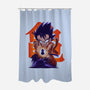 Saiyan Kid-None-Polyester-Shower Curtain-rmatix