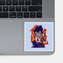 Saiyan Kid-None-Glossy-Sticker-rmatix