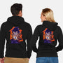 Saiyan Kid-Unisex-Zip-Up-Sweatshirt-rmatix