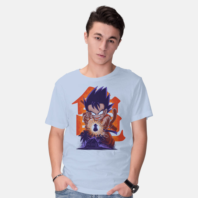 Saiyan Kid-Mens-Basic-Tee-rmatix