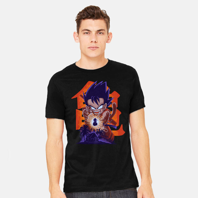 Saiyan Kid-Mens-Heavyweight-Tee-rmatix