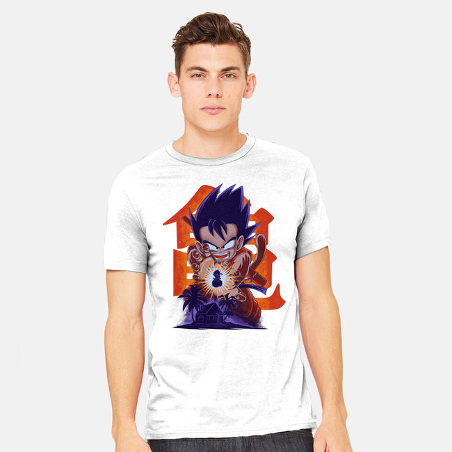 Saiyan Kid-Mens-Heavyweight-Tee-rmatix