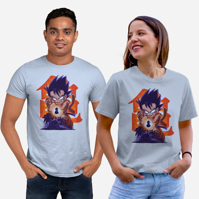 Saiyan Kid-Unisex-Basic-Tee-rmatix