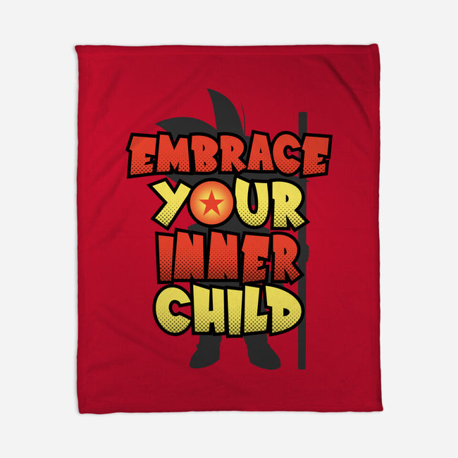 Embrace Your Inner Child-None-Fleece-Blanket-Boggs Nicolas