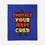 Embrace Your Inner Child-None-Fleece-Blanket-Boggs Nicolas