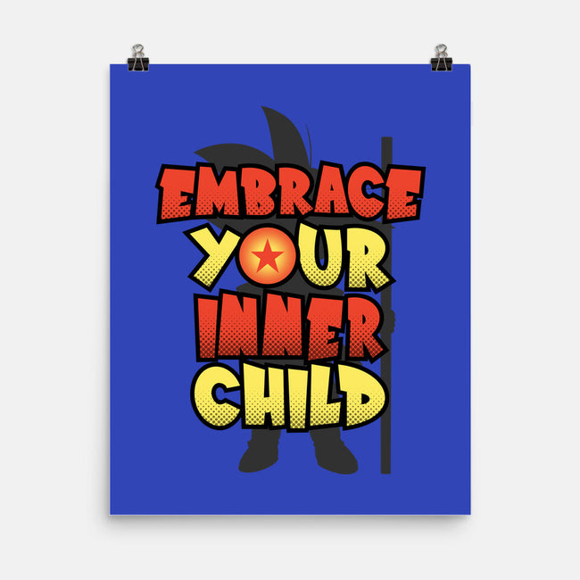 Embrace Your Inner Child-None-Matte-Poster-Boggs Nicolas