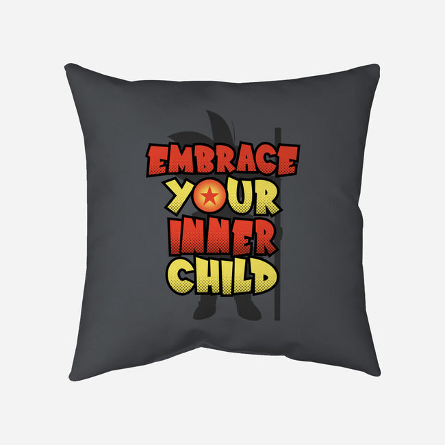 Embrace Your Inner Child-None-Removable Cover w Insert-Throw Pillow-Boggs Nicolas