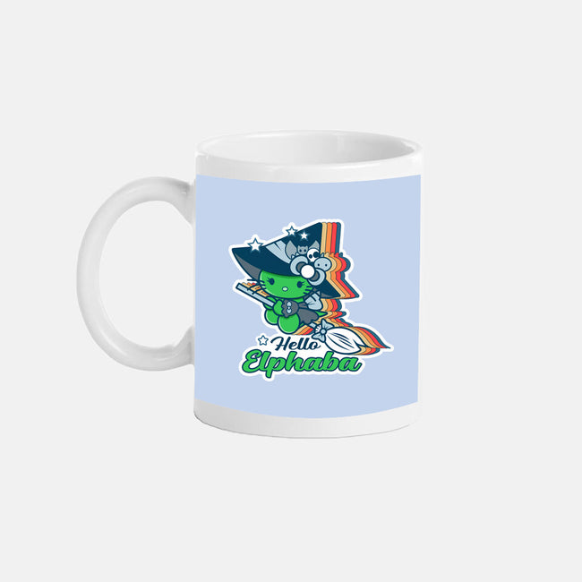 Hello Elphaba-None-Mug-Drinkware-palmstreet