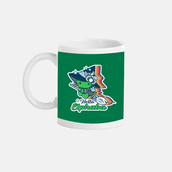 Hello Elphaba-None-Mug-Drinkware-palmstreet