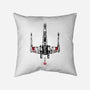 Red Five Sumi-e-None-Removable Cover w Insert-Throw Pillow-DrMonekers