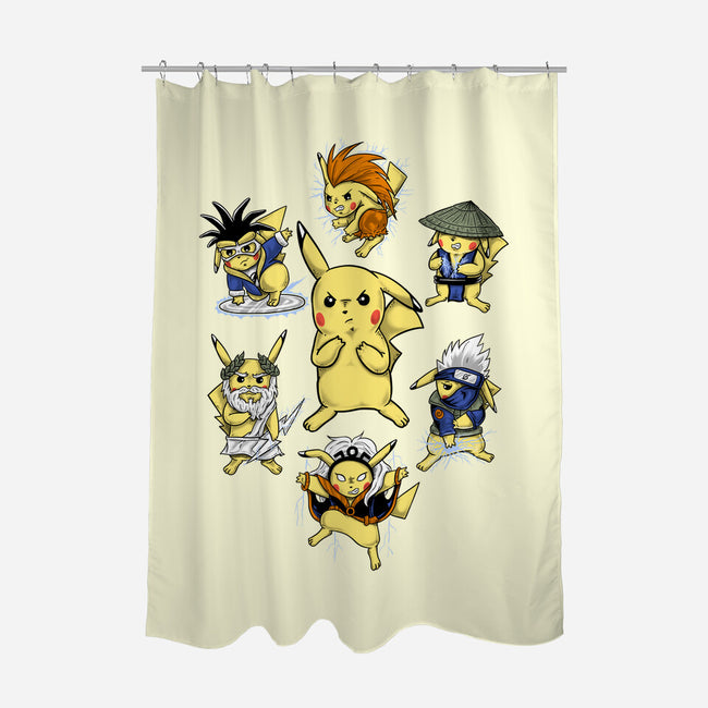 Thunder Styles-None-Polyester-Shower Curtain-Umberto Vicente