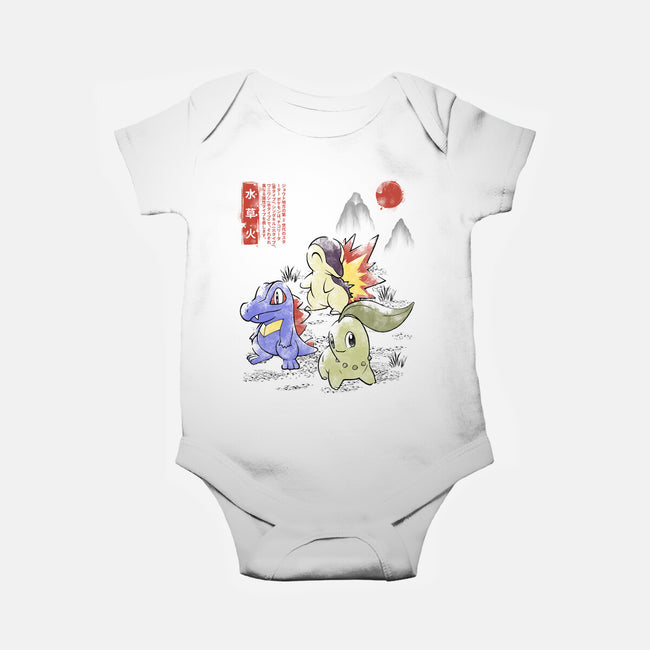 Second Gen Starter Sumi-e-Baby-Basic-Onesie-Astrobot Invention