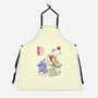 Second Gen Starter Sumi-e-Unisex-Kitchen-Apron-Astrobot Invention