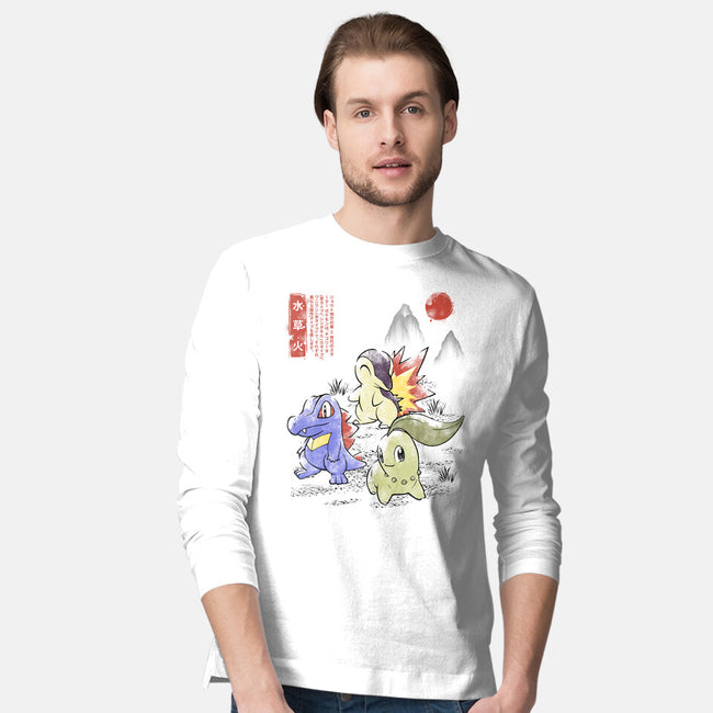 Second Gen Starter Sumi-e-Mens-Long Sleeved-Tee-Astrobot Invention