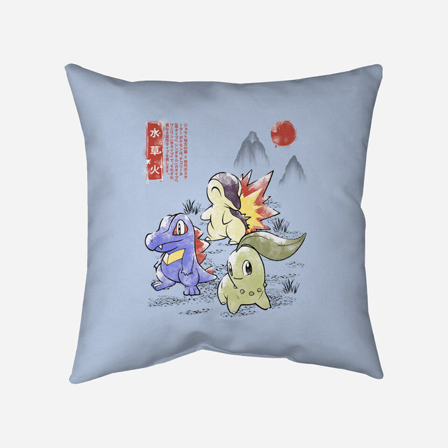 Second Gen Starter Sumi-e-None-Removable Cover w Insert-Throw Pillow-Astrobot Invention