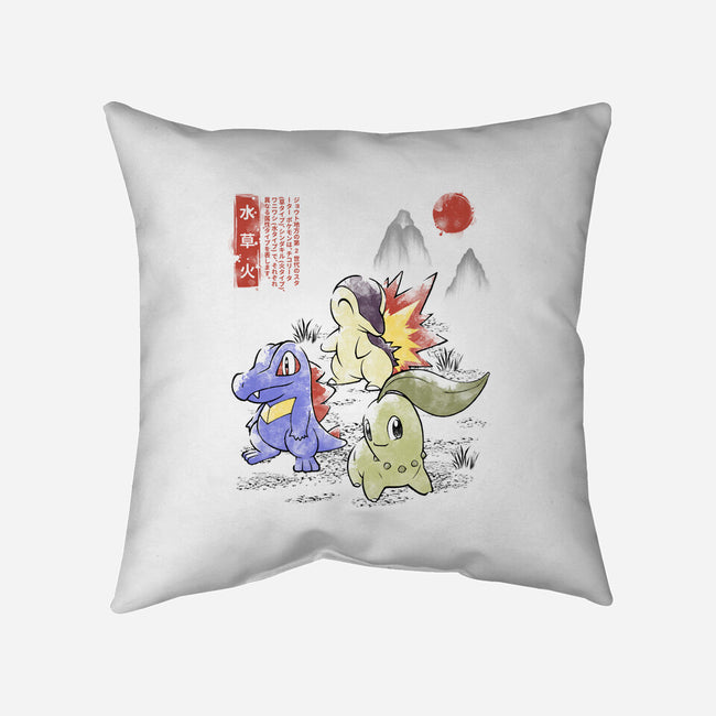 Second Gen Starter Sumi-e-None-Removable Cover w Insert-Throw Pillow-Astrobot Invention