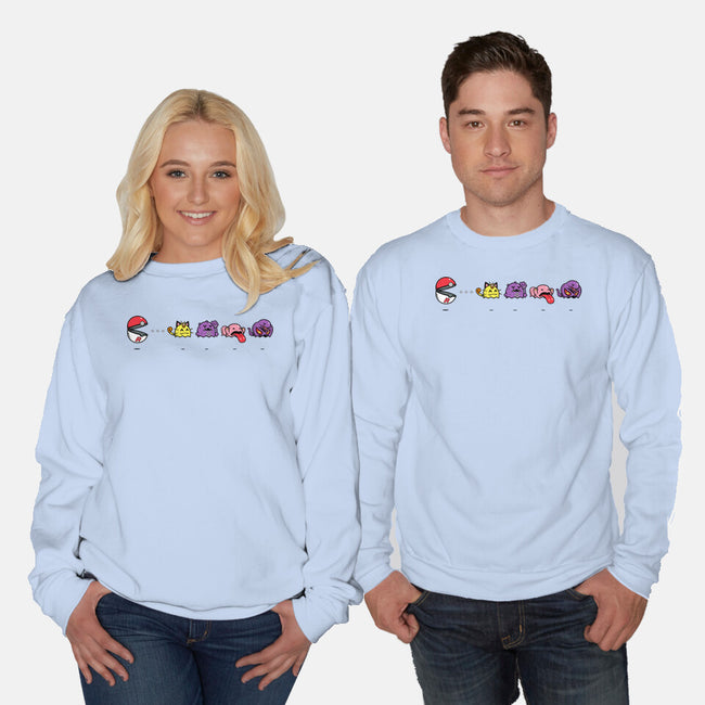 Pac-Ball Team R-Unisex-Crew Neck-Sweatshirt-krisren28