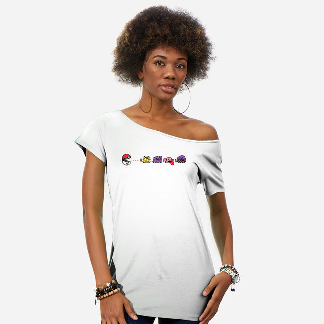 Pac-Ball Team R-Womens-Off Shoulder-Tee-krisren28