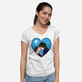 I Love You I Know-Womens-V-Neck-Tee-CarloJ1956