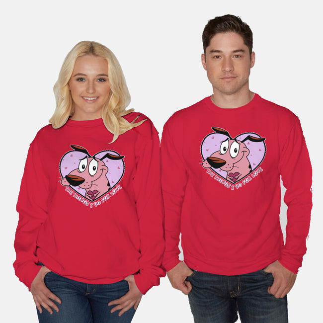 The Things I Do For Love-Unisex-Crew Neck-Sweatshirt-Alexhefe