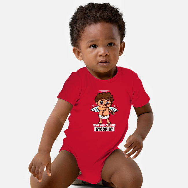 Stupid Cupid-Baby-Basic-Onesie-Boggs Nicolas