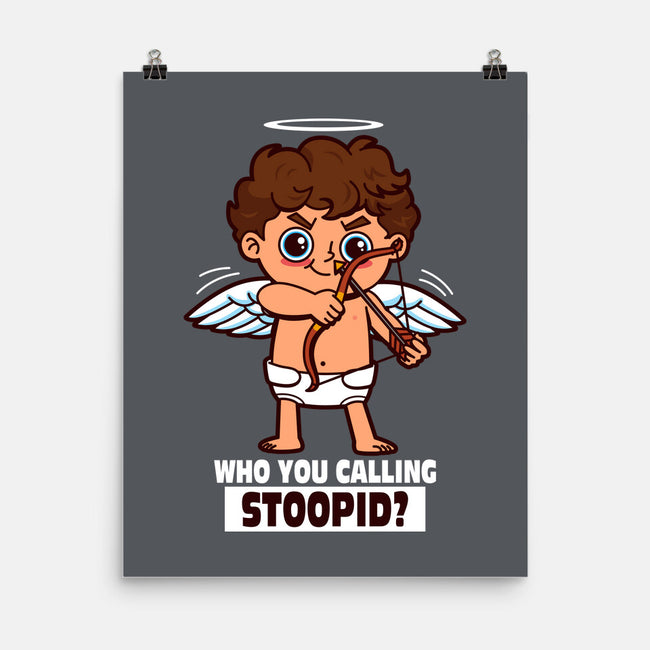 Stupid Cupid-None-Matte-Poster-Boggs Nicolas