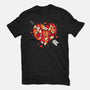 Love Foxes-Mens-Heavyweight-Tee-Vallina84