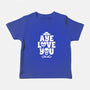 Aye Love You-Baby-Basic-Tee-Boggs Nicolas