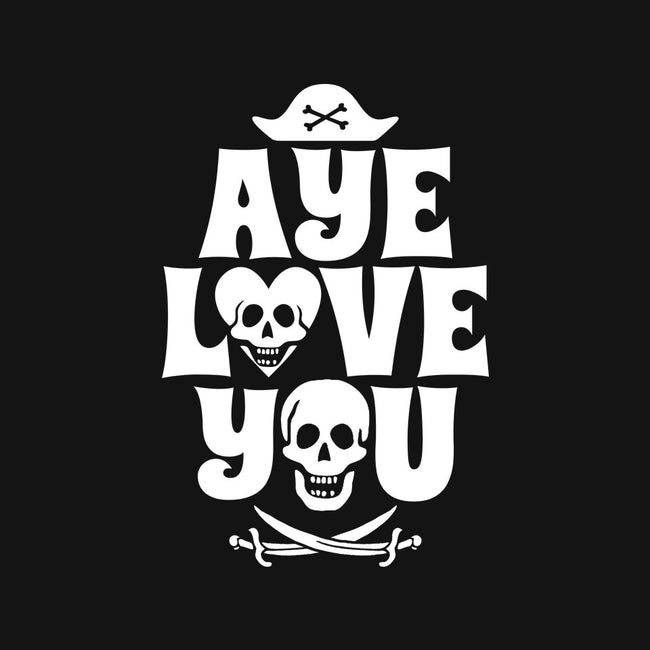 Aye Love You-Unisex-Kitchen-Apron-Boggs Nicolas