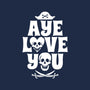 Aye Love You-Unisex-Basic-Tee-Boggs Nicolas